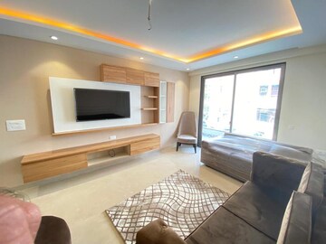 Living Room in 3 BHK Apartment at Silverglades Hightown, Sushant Lok I – for Sale