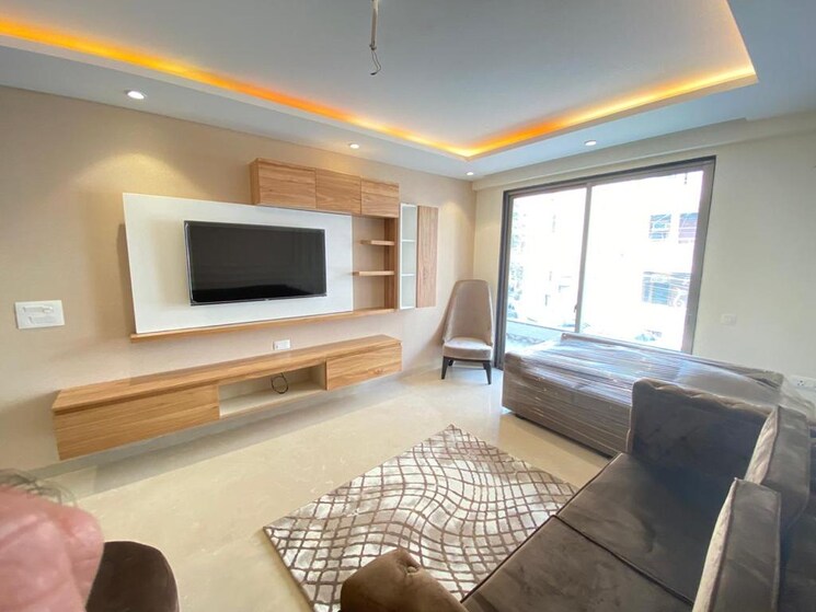 Living Room, silverglades-hightown 3 Bedroom 2500 Sq.Ft. Apartment In Sushant Lok I Gurgaon 8197832