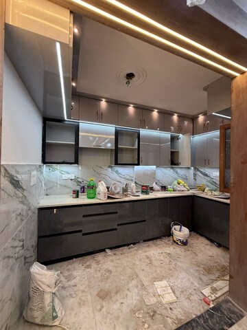 Kitchen in 3 BHK Builder Floor at Niti Khand – for Sale