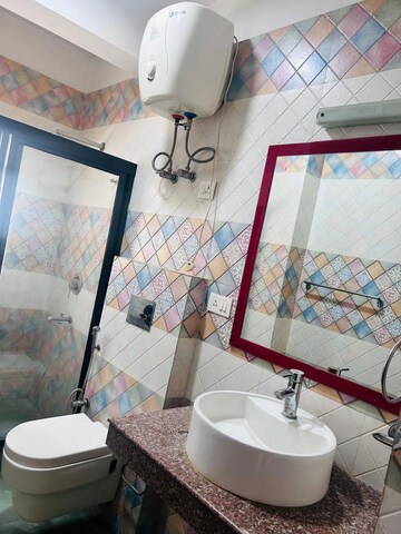 Attached Bathroom in 2 BHK Builder Floor at Vasant Kunj – for Rent