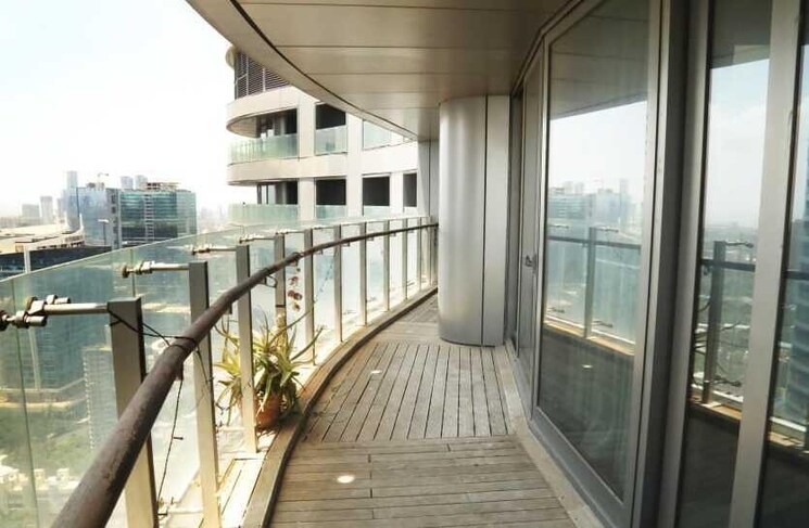 Balcony, lodha-the-world-towers-world-one-tier-2 3 Bedroom 2100 Sq.Ft. Apartment In Worli Mumbai 8197928