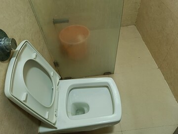 Bathroom in 3 BHK Apartment at Malad West – for Rent