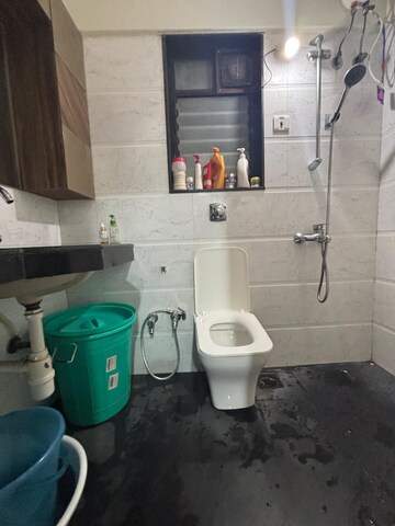 Bathroom in 3.5 BHK Apartment at Uttam Nagar – for Sale