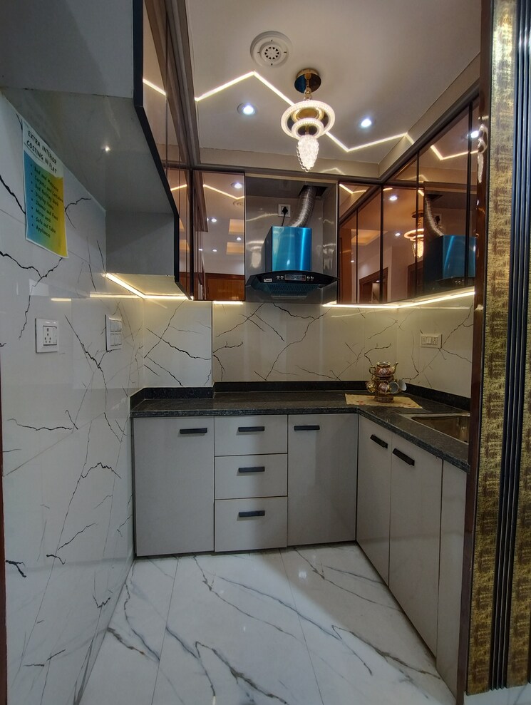 Kitchen, uttam nagar west 1 Bedroom 400 Sq.Ft. Builder Floor In Uttam Nagar West Delhi 8198040