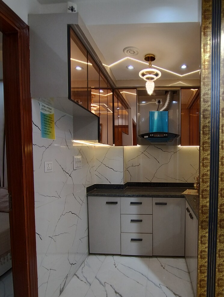 Kitchen, uttam nagar west 1 Bedroom 400 Sq.Ft. Builder Floor In Uttam Nagar West Delhi 8198040