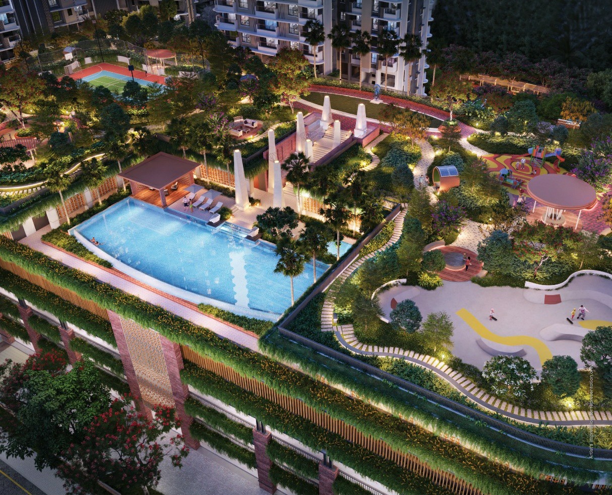 3 BHK 1061 Sq.Ft. Apartment in Mahindra Vista