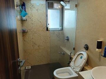 Bathroom in 2 BHK Apartment at Kabra Argentum, Goregaon West – for Rent