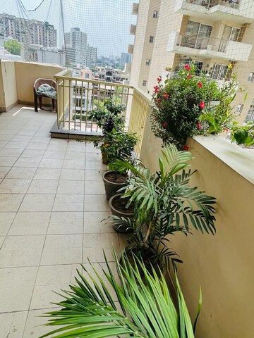 Balcony in 3 BHK Apartment at Sushma Chandigarh Grande, Lohgarh – for Rent