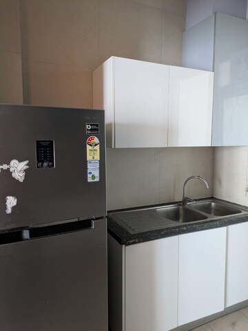Kitchen in 3 BHK Apartment at Microtek Greenburg, Sector 86 – for Rent