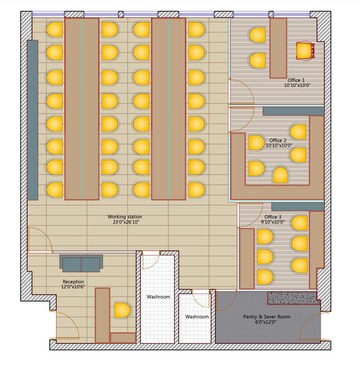 Master Plan in  Office Space at Bodakdev – for Rent
