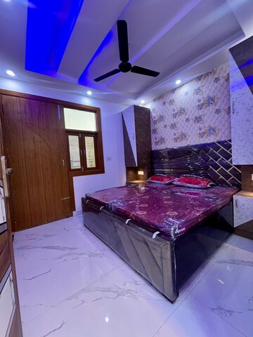 Bedroom in 2 BHK Builder Floor at Dwarka Mor – for Rent