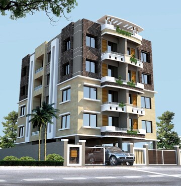 3 BHK Apartment – Exterior View View at New Town - for Sale