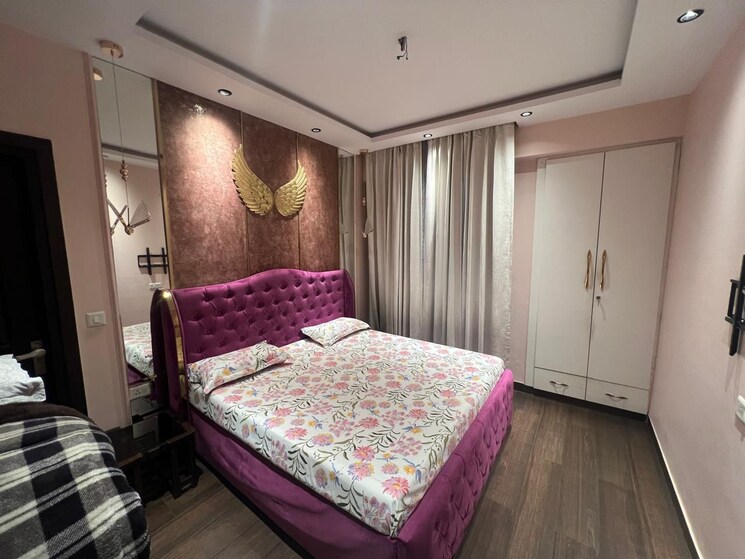 Bedroom, amrapali-sapphire 3 Bedroom 1850 Sq.Ft. Apartment In Sector 45 Noida 8198178