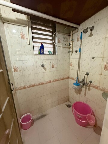 Bathroom in 1 BHK Apartment at Seawoods – for Sale