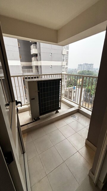 Balcony in 3 BHK Apartment at PS One 10, New Town – for Sale