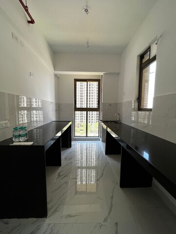 Kitchen in 2 BHK Apartment at Runwal Pearl, Manpada – for Rent
