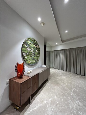 Balcony in 3 BHK Apartment at Lodha The World Towers World One Tier 2, Worli – for Rent