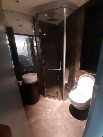 Bathroom in 4 BHK Apartment at Lodha Marquise, Worli – for Rent