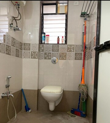 Bathroom in 2 BHK Apartment at Romell Empress, Borivali West – for Rent