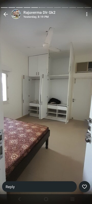 Bathroom in 2 BHK Builder Floor at Gulmohar Park – for Rent