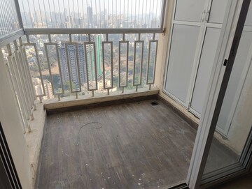 Balcony in 1 BHK Apartment at KIPL Morya, Kasarvadavali – for Rent