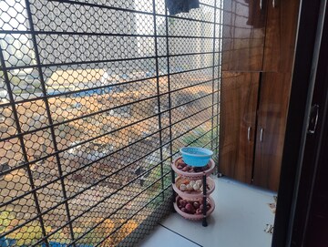 Bathroom in 1 BHK Apartment at KIPL Morya, Kasarvadavali – for Rent