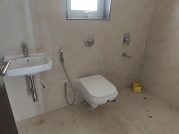 Bathroom in 1 BHK Apartment at Puranik Aarambh, Ghodbunder Road – for Rent