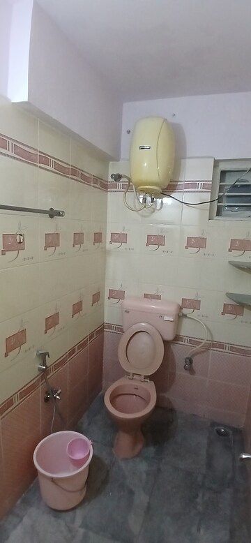 Bathroom in 1 BHK Independent House at Rt Nagar – for Rent