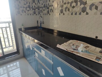 Kitchen in 1 BHK Apartment at Puranik Aarambh, Ghodbunder Road – for Rent