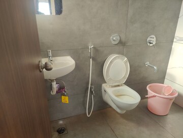 Bathroom in 1 BHK Apartment at Puranik Aarambh, Ghodbunder Road – for Rent