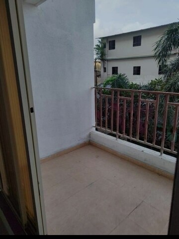 Balcony in 1 BHK Apartment at Shri Siddhivinayak CHS Haware, Haware City – for Rent