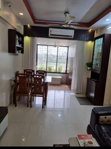 Living Room in 1 BHK Apartment at Shri Siddhivinayak CHS Haware, Haware City – for Rent