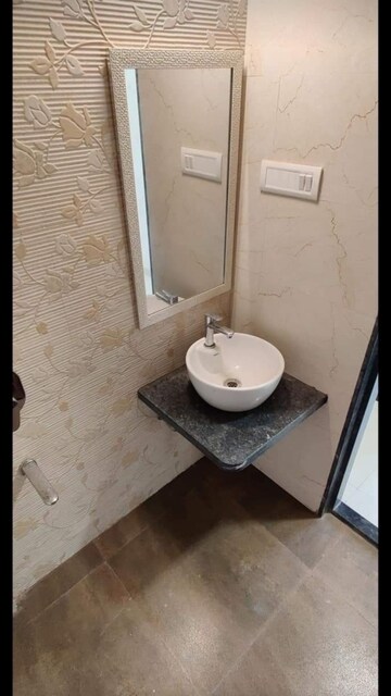 Bathroom in 1 BHK Apartment at Shri Siddhivinayak CHS Haware, Haware City – for Rent