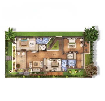 Master Plan in 5 BHK Villa at Gandipet – for Sale