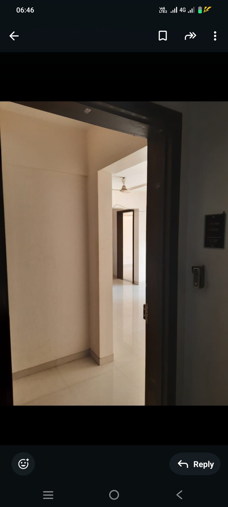 Room, bhojwani-the-nook 2 Bedroom 1072 Sq.Ft. Apartment In Tathawade Pune 8198999