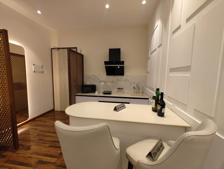 Kitchen, saya-south-x Studio 688 Sq.Ft. Apartment In Sector 16c Greater Noida Greater Noida 8199040