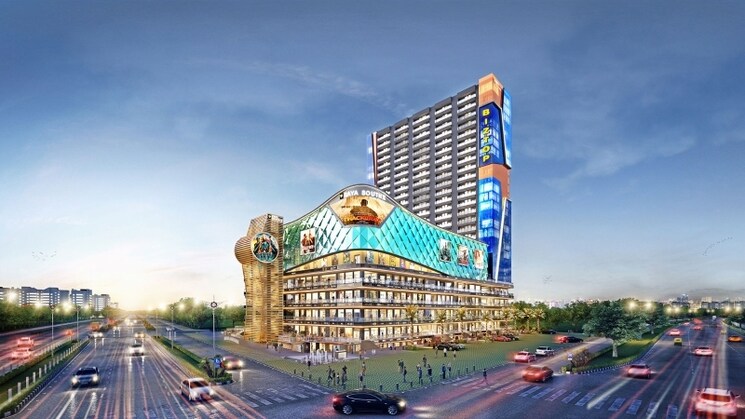 Exterior View, saya-south-x Studio 688 Sq.Ft. Apartment In Sector 16c Greater Noida Greater Noida 8199040