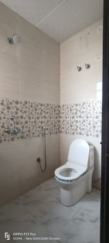 Bathroom in 1 BHK Builder Floor at Chattarpur – for Rent