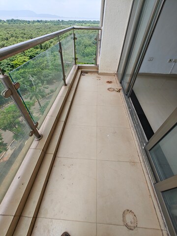 Balcony in 4 BHK Apartment at Vanashree CHS, Seawoods – for Rent
