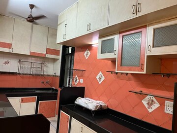 Kitchen in 4 BHK Apartment at Cumballa Crest, Peddar Road – for Rent