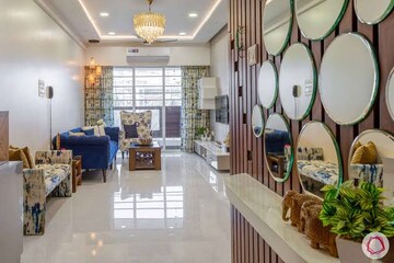Balcony in 2 BHK Apartment at Siddhi Highland Haven, Balkum Pada – for Rent