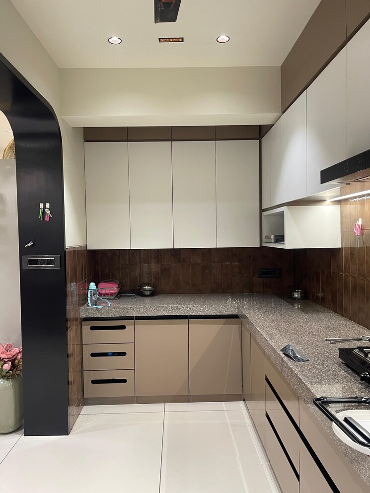 Kitchen, gota 3 Bedroom 1920 Sq.Ft. Apartment In Gota Ahmedabad 8199346