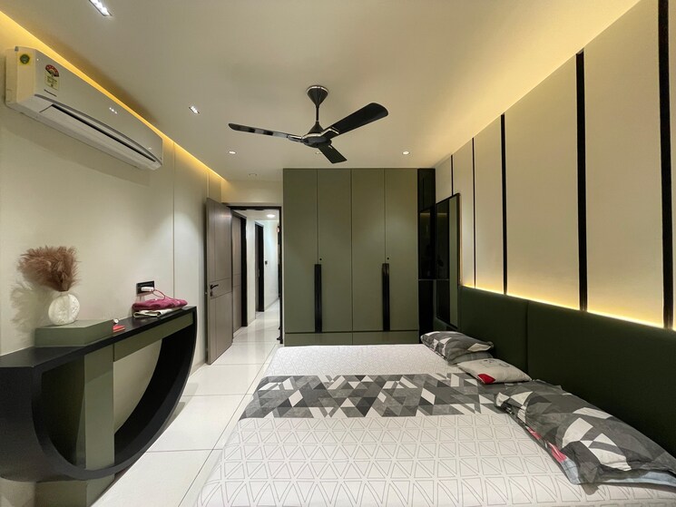 Bedroom, gota 3 Bedroom 1920 Sq.Ft. Apartment In Gota Ahmedabad 8199346