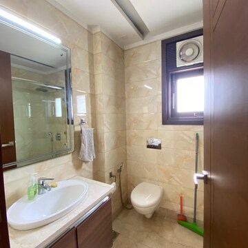 Bathroom in 3 BHK Builder Floor at Greater Kailash I – for Rent