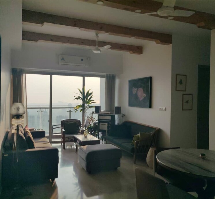 Living Room, sheth-auris-serenity-tower-1 2 Bedroom 799 Sq.Ft. Apartment In Malad West Mumbai 8199371