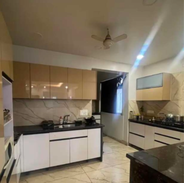 Kitchen in 3 BHK Apartment at Highland Park Chandigarh, Pabhat – for Rent