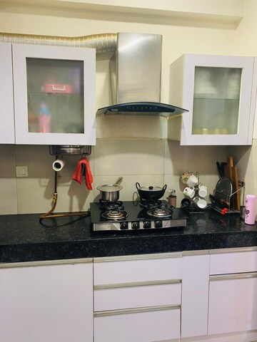 Kitchen in 2 BHK Apartment at M3M Marina, Sector 68 – for Rent