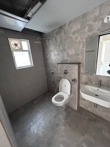 Bathroom in 3 BHK Apartment at Shriram Blue, Kr Puram – for Rent