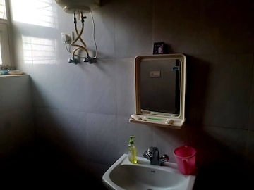 Bathroom in 2 BHK Apartment at Omega Green Park, Faizabad Road – for Rent