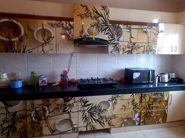 Living Room in 2 BHK Apartment at Omega Green Park, Faizabad Road – for Rent